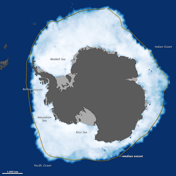 Expanding Antarctic sea ice linked to natural variability